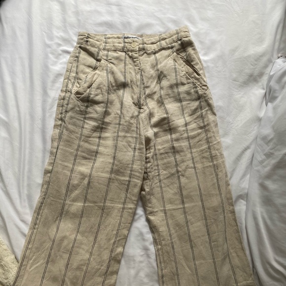 Reformation Jaylene Pant Positano 0 - Picture 3 of 4